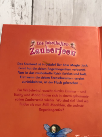Fabelhafte Zauberfeen  Buch Nur Mut, Milli Meerblau