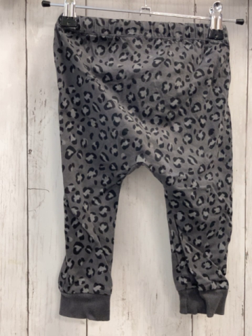 H&M Leggings Gr. 86  grau Leoprint