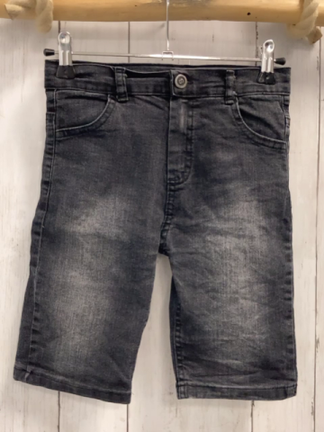   Shorts  Gr. 122  grau Jeans verstellbarer Bund 
