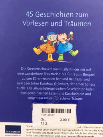   Buch Die Traumreise 45 Geschichten zum Vorlsesn und Träumen 