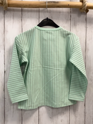 neu Jako-o  Langarmshirt  Gr. 104  pink + hellbraune Streifen + Vogel 