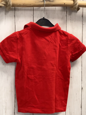 Next  T-Shirt  Gr. 98  rot Polokragen 