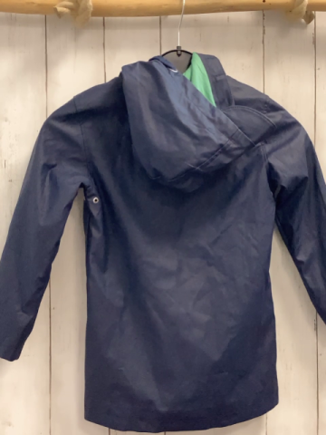   Regenjacke  Gr. 110  blau gummiert dinoes 