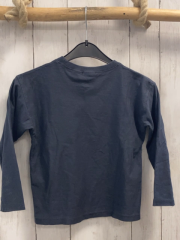 zara Langarmshirt Gr. 104  grau Dino