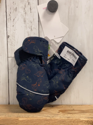 neu  Handschuhe Gr. 3/4 blau Dinos 