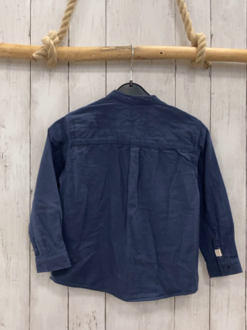 Zara  Hemd  Gr. 116  blau 