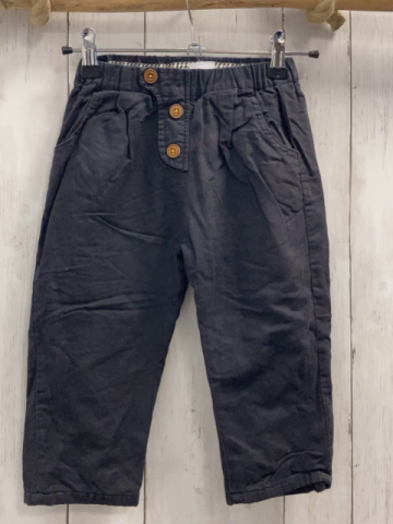 Zara  Hose  Gr. 98  grau gefüttert Bund verstellbar 