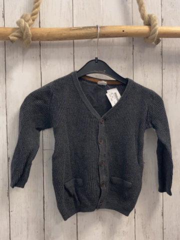 H&M Strickjacke Gr. 86  grau 