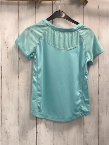 Manguun Sportshirt  Gr. 152  mint Ärmel mit Sturktur 