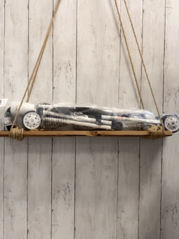 neu Puppenbuggy weiß grau