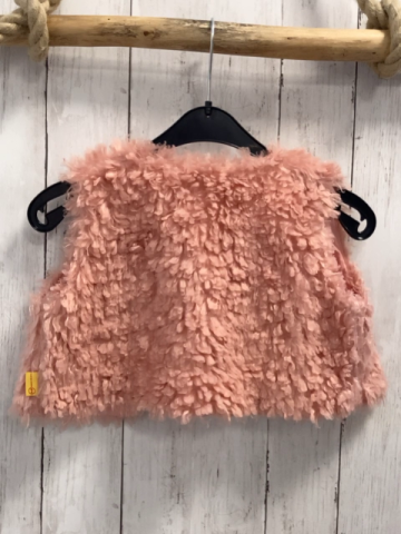 Steiff Weste Gr. 110  rosa Plüsch