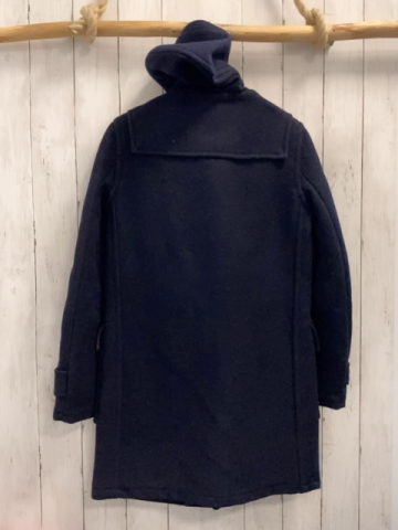 Melbourne  Dufflecoat  Gr. 152  blau Wolle Knebelknöpfe