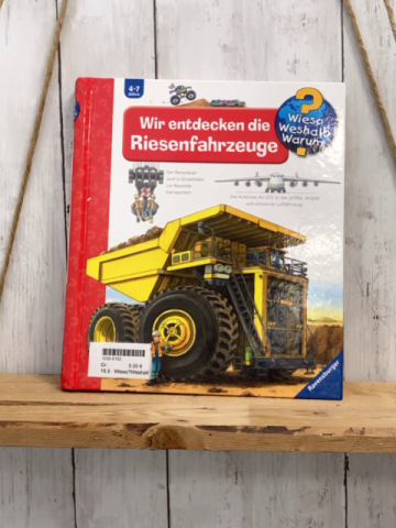 Wieso?Weshalb?Warum? Pappbuch Wir entdecken die Riesenfahrzeuge 