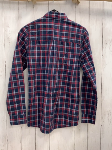 Review  Hemd  Gr. 164  grau rot hellgrau kariert 
