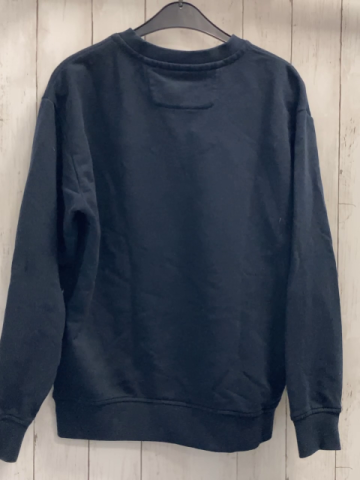 Boggi Milano  Pullover Gr. M blau Schrift 
