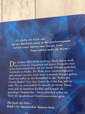 Animox Buch Die Stadt der Haie 