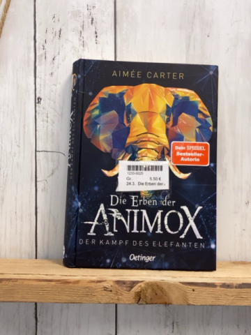 Die Erben der Animox  Buch Der Kampf des Elefanten 
