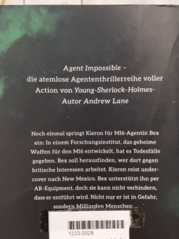 Agent Impossible  Taschenbuch Undercover in New Mexiko