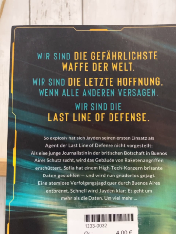    Taschenbuch Last Line of Defense Der Angriff 