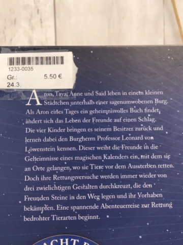  Buch Der magische Kalender 