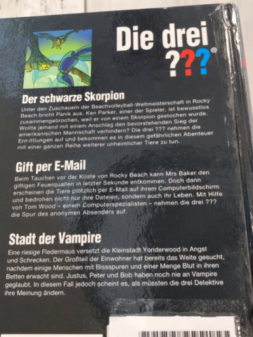 Die drei??? Buch Zeit der Bestien 