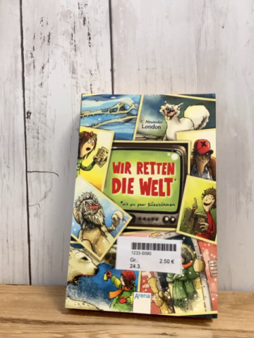   Taschenbuch Wir retten die Welt 