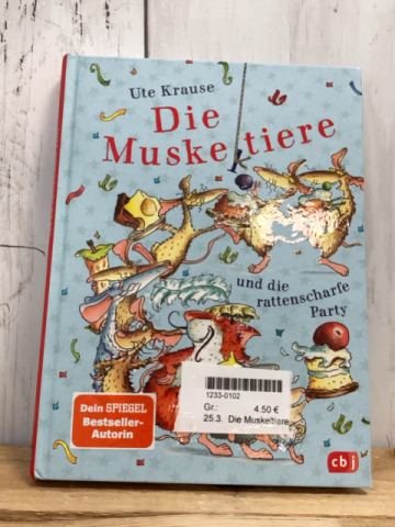 Die Muskeltiere Buch Die Musketiere und die rattenscharfe Party