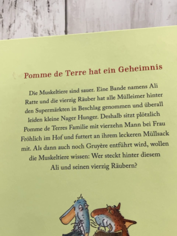 Die Muskeltiere Buch Pomme de Terre und die vierzig Räuber 