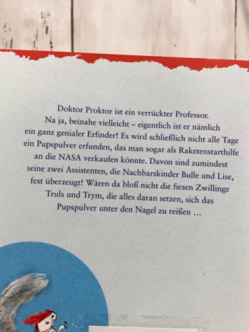 Doktor Proktor  Taschenbuch Doktor Proktors Pupspulver 