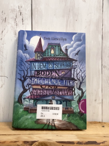   Buch Das Haus, in dem es schräge Böden, sprechende Tiere und wachstumspulver gibt 