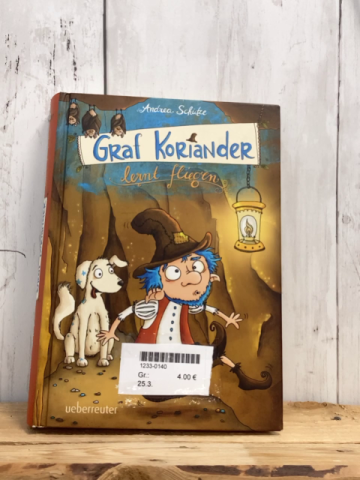   Buch Graf Koriander lernt fliegen 