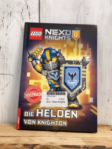 Nexo Knights  Buch Die Helden von Knighton 