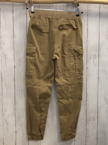 H&M  Hose  Gr. 158  sand aufgesetzte Taschen Strickbund 