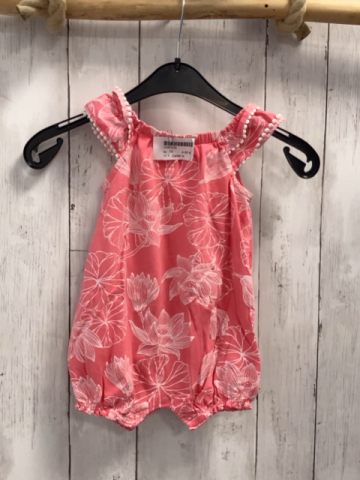Carter´s  Playsuit  Gr. 74  rot weiße Blumen 