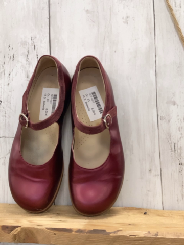 Beberlis  Schuhe  Gr. 33  weinrot matt glänzend 