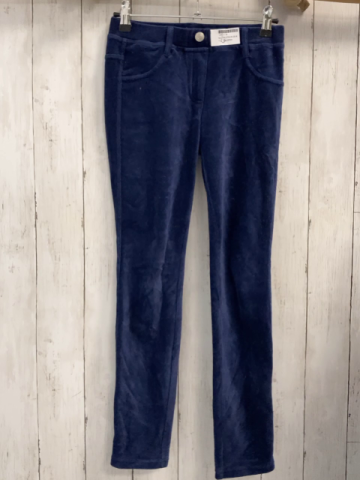Benetton  Jeggings  Gr. 146/152  blau Samt 