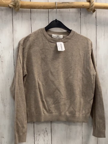 H&M  Pullover  Gr. 152  sand Strick 