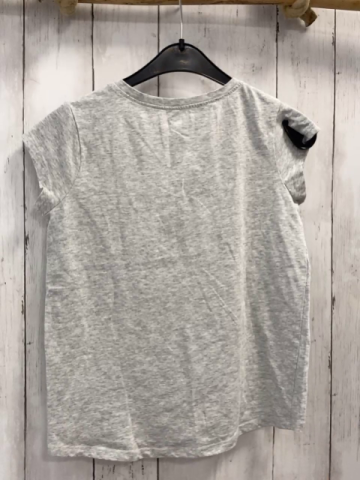 Gymboree  T-Shirt  Gr. 128  grau glänzende Ananas 