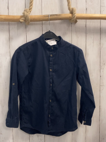H&M  Hemd  Gr. 128  blau 