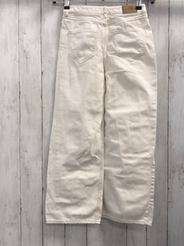   Hose  Gr. 146  weiß beige Nähte Bund verstellbar 