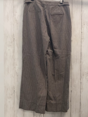 Massimo Dutti  Hose  Gr. 42  schwarz braun beige gemustert 