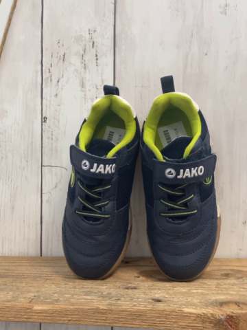 Jako  Schuhe Gr. 28  blau hellgrüner Bund weiße Ferse 