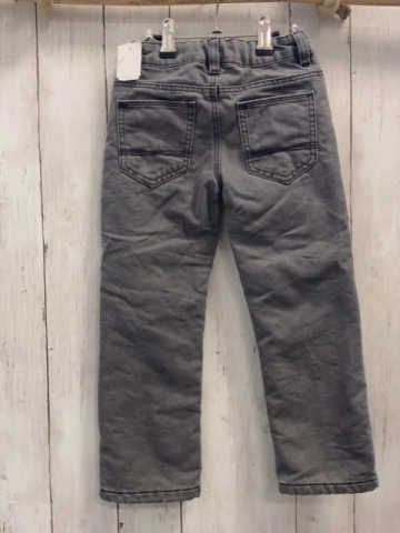  Hose Gr. 110  grau Jeans gefüttert Bund verstellbar