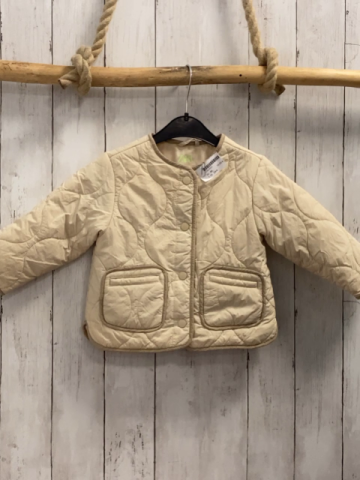 Zara  Jacke  Gr. 86  beige gesteppt sand Bund 