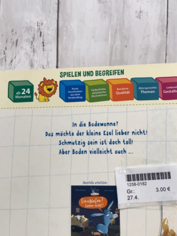  Pappbuch Baden? Lieber nicht! 