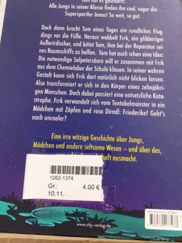   Buch Frrk! Mein Alien und ich