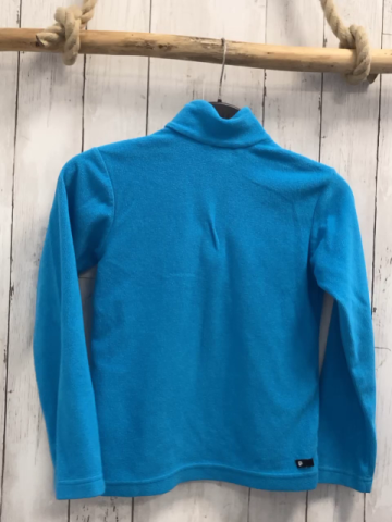 Protest  Pullover  Gr. 128  hellblau Fleece Reißverschluss 