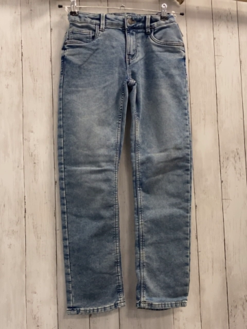 Hose Gr. 152  hellblau Jeans washed Look  Bund verstellbar