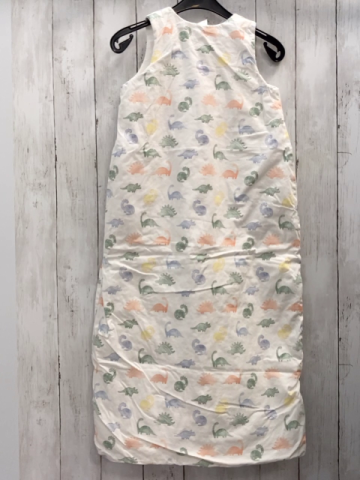 Pusblu 2 TOG Schlafsack Gr. 100cm  weiß bunte Dinos