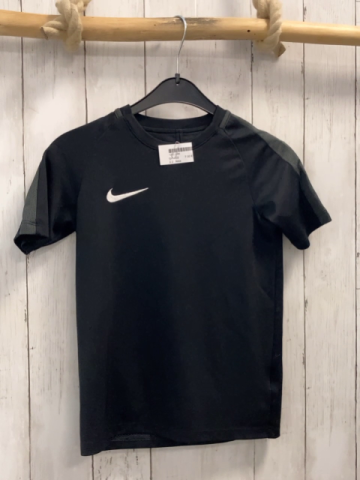 Nike  Sportshirt  Gr. 128  schwarz graue Streifen